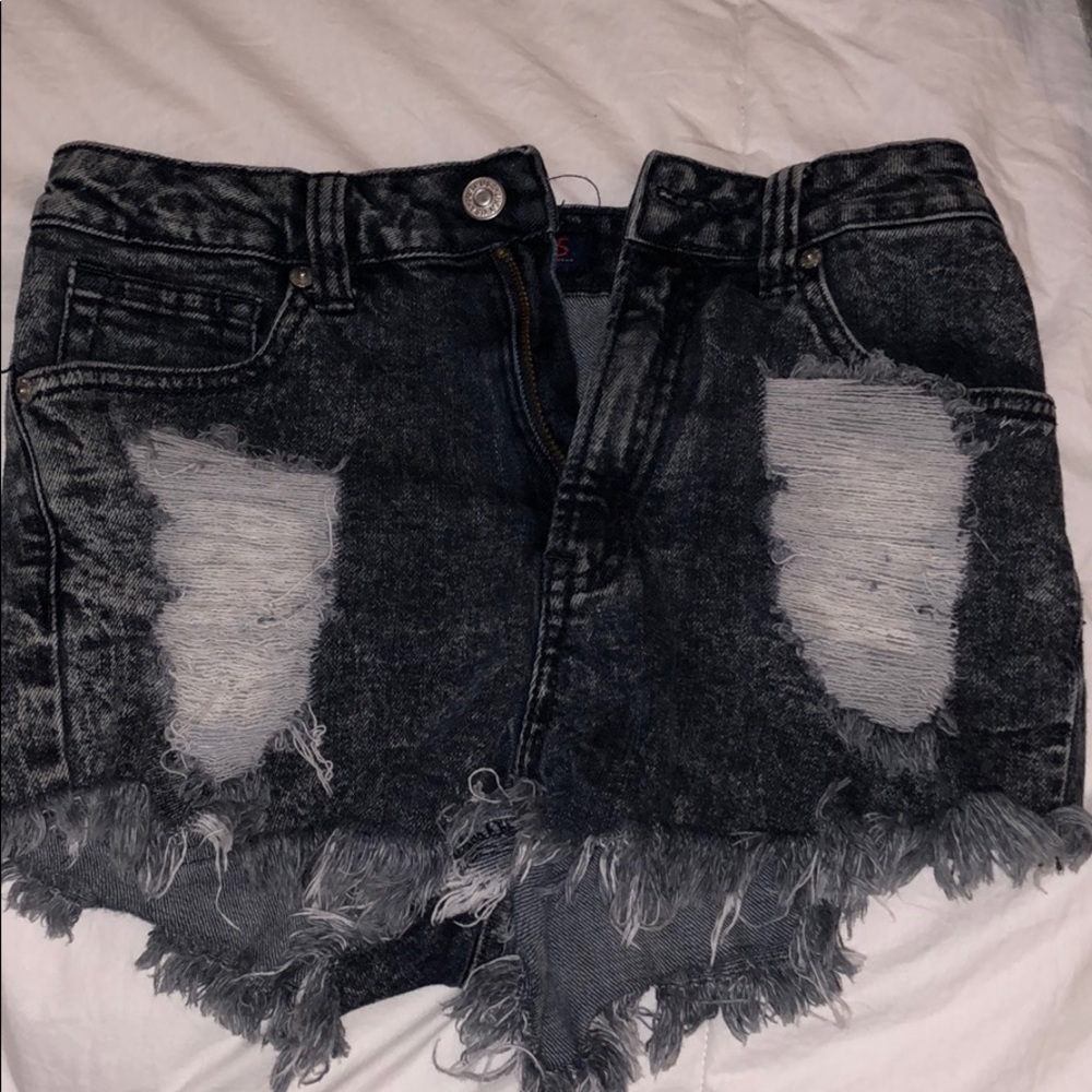 Just Usa Small HIgh Waisted Jean shorts